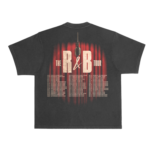 Usher Raymond R&B Tour Stage Graphic Vintage Tee