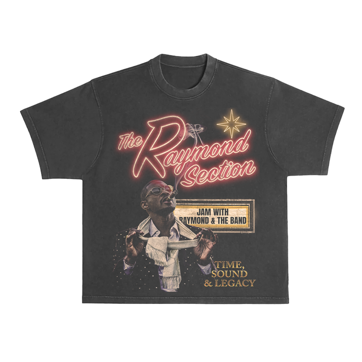 Usher Raymond R&B Tour Stage Graphic Vintage Tee